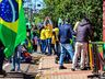 Imagens: Manifestantes pedem intervenção Federal em frente ao 14ºRCMec