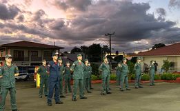 Quartel de Iporã do Oeste realiza formatura de 14 novos bombeiros comunitários