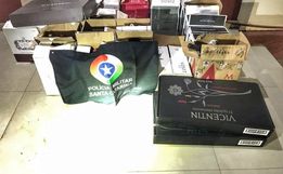 Motorista é flagrado com R$ 65 mil em bebidas argentinas