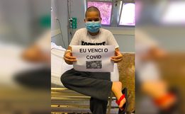 VÍDEO: Após ficar na UTI devido a COVID, adolescente de 10 anos recebe alta