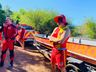 Bombeiros realizam treinamento de mergulho em Itapiranga