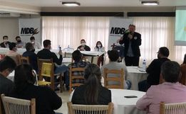 Em São Lourenço do Oeste, MDB faz encontro regional e apresenta pré-candidatos ao governo de SC para