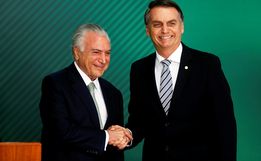 Bolsonaro convida Temer para chefiar missão humanitária no Líbano