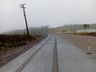 Concreto fresco é novamente danificado por motorista na SC-305, em Campo Erê