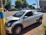 Condutora colide carro contra poste no centro de São José do Cedro