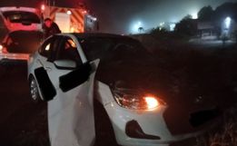 Um morto e duas mulheres feridas em acidente na BR-282