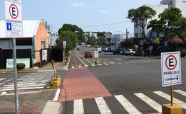 Demutran implanta vagas de estacionamento para gestantes na área central