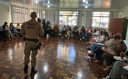 Polícia Militar realiza palestra sobre cigarro eletrônico em SMOeste