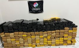 Operação policial apreende 190 kg de maconha em Cunha Porã 