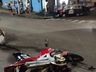 Colisão entre carro e moto deixa motociclista ferido em Anchieta 