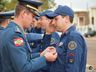 Tenente-Coronel Marco Eidt assume comando do 12º BBM; FOTOS