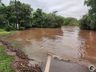 Vídeo: Ponte na ITG 070 em Itapiranga fica submersa e passagem é interrompida