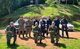 Polícia Ambiental e Marinha realizam operação na fronteira 