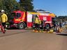 VÍDEO: Bombeiros de Campo Erê fazem simulação de acidente de trânsito 