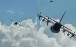 FOTO: Policial fotografa Óvni sendo perseguido por aeronave das Forças Armadas
