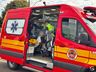 Trabalhador sofre ferimentos graves após estrutura cair sobre ele em SMOeste