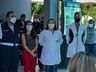 VÍDEO: Enfermeiros e médicos são os primeiros vacinados contra Covid-19 em SMOeste 