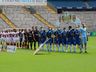 Em jogo com portões fechados e protesto, Grêmio vence o São Luiz de virada na Arena