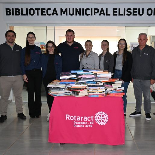 Biblioteca Municipal de Descanso recebe novos livros