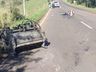 Motociclista fica gravemente ferido após se chocar com fresa de asfalto no Oeste de SC