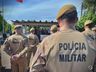 PM promove 36 policiais em ato no 11º Batalhão, em São Miguel do Oeste