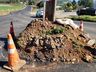 Primeira etapa do asfalto da fronteira é concluída, em Tunápolis