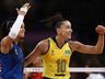 Brasil se vinga do Japão e está nas quartas no vôlei feminino