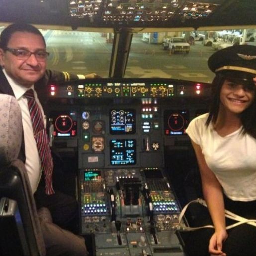 ‘Te amo para todo sempre. Descansa, pai’: filha de piloto faz homenagem