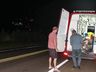 Jovem fica gravemente ferido em acidente na BR 163