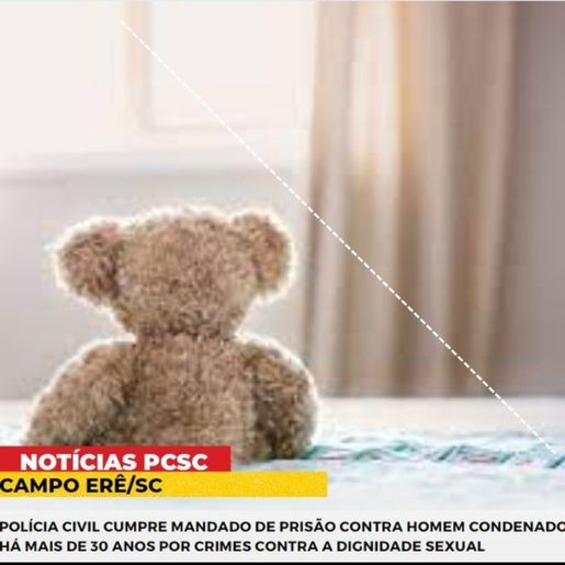 Homem condenado há mais de 30 anos por crimes contra a dignidade sexual é detido