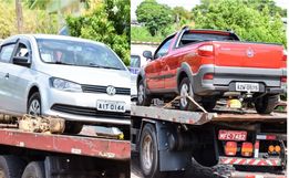 VÍDEO: Carros furtados em Curitiba são apreendidos em empresa de SMOeste