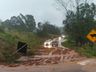 Rodovias estaduais da região estão interditadas visto as fortes chuvas