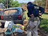 PRF prende homem com mais de 100 quilos de maconha na BR-163