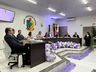 Legislativo de Bandeirante inaugura Galeria Lilás durante sessão solene