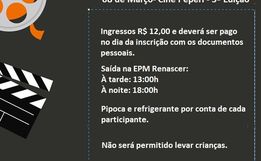 Cine Mulher marca abertura do calendário de ações alusivas ao dia 8 de março