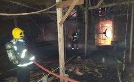 Incêndio atinge aviário no interior de Itapiranga