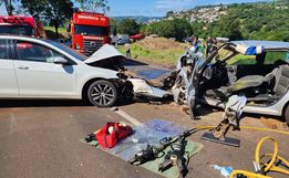 Grave acidente na SC-163 deixa dois feridos em Itapiranga