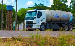 Transporte de água com caminhão pipa começa nesta quarta em SMOeste