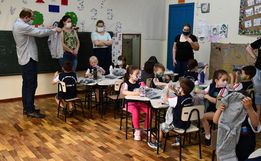 Educação investe em novos uniformes para os mais de 1200 alunos da Rede Municipal