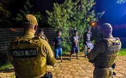 Polícia Militar atende ocorrência de posse de drogas em SMO