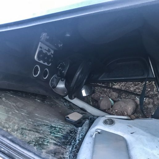 VÍDEO: Embriagado, rapaz perde controle e capota veículo em SMO