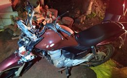 Motociclista e pedestre sofrem ferimentos graves em atropelamento na SC 386 em Mondaí