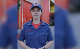 Família decide doar órgãos de bombeira de SC que morreu 9 dias após se afogar