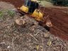 Comunidade auxilia na  construção de nova praça esportiva em Tunápolis