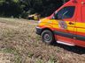 Colheitadeira tomba durante colheita de soja em São Domingos