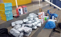 Mercadorias importadas ilegalmente são apreendidas na BR-163 em Guaraciaba 