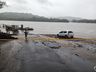 Veículo cai no Rio Uruguai no Porto da Barca em Itapiranga