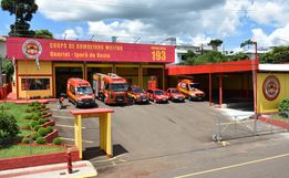 Quartel de Iporã do Oeste | Foto: Bombeiros/Divulgação