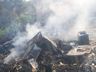 Casa é completamente destruída em incêndio no interior de São José do Cedro