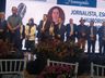 Durante evento em Chapecó, Estênio Aldo recebe troféu pelos 50 anos no rádio